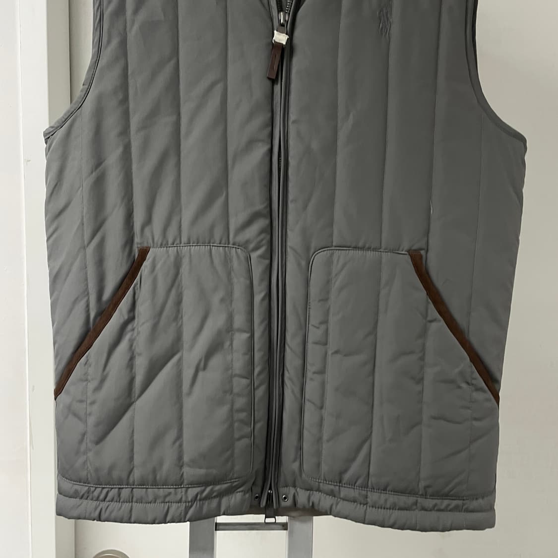 폴로 누빔 조끼 그레이 XS(W) 상품이미지3