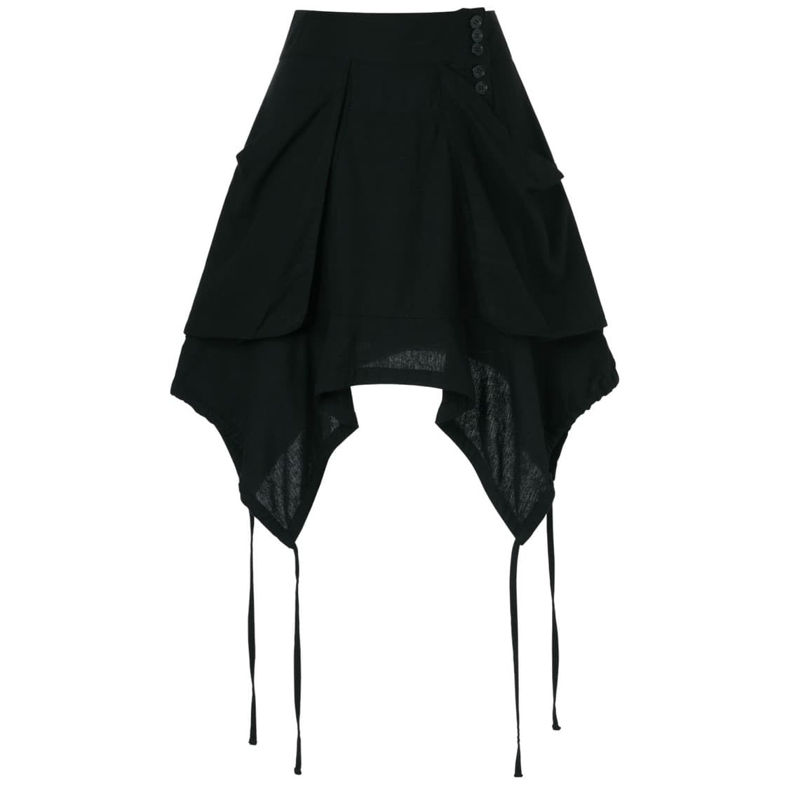 코이세이오 페어리 스트링 스커트 블랙 상품이미지1