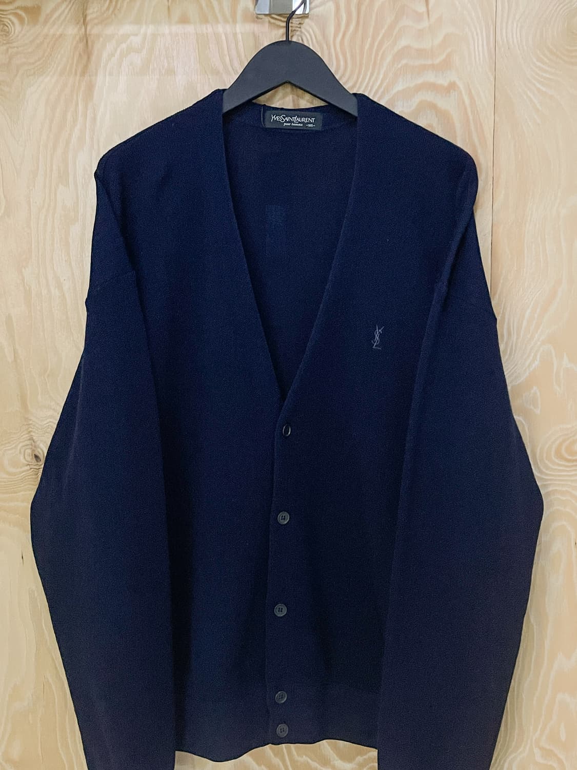입생로랑 90's YSL 로고 가디건 상품이미지3