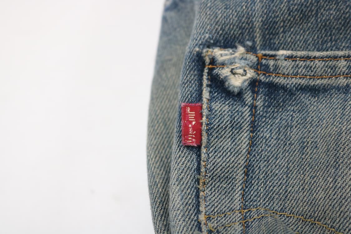 리바이스 빈티지 501XX 빅E 커스텀 디스트로이드 데님 팬츠 (31) 상품이미지9