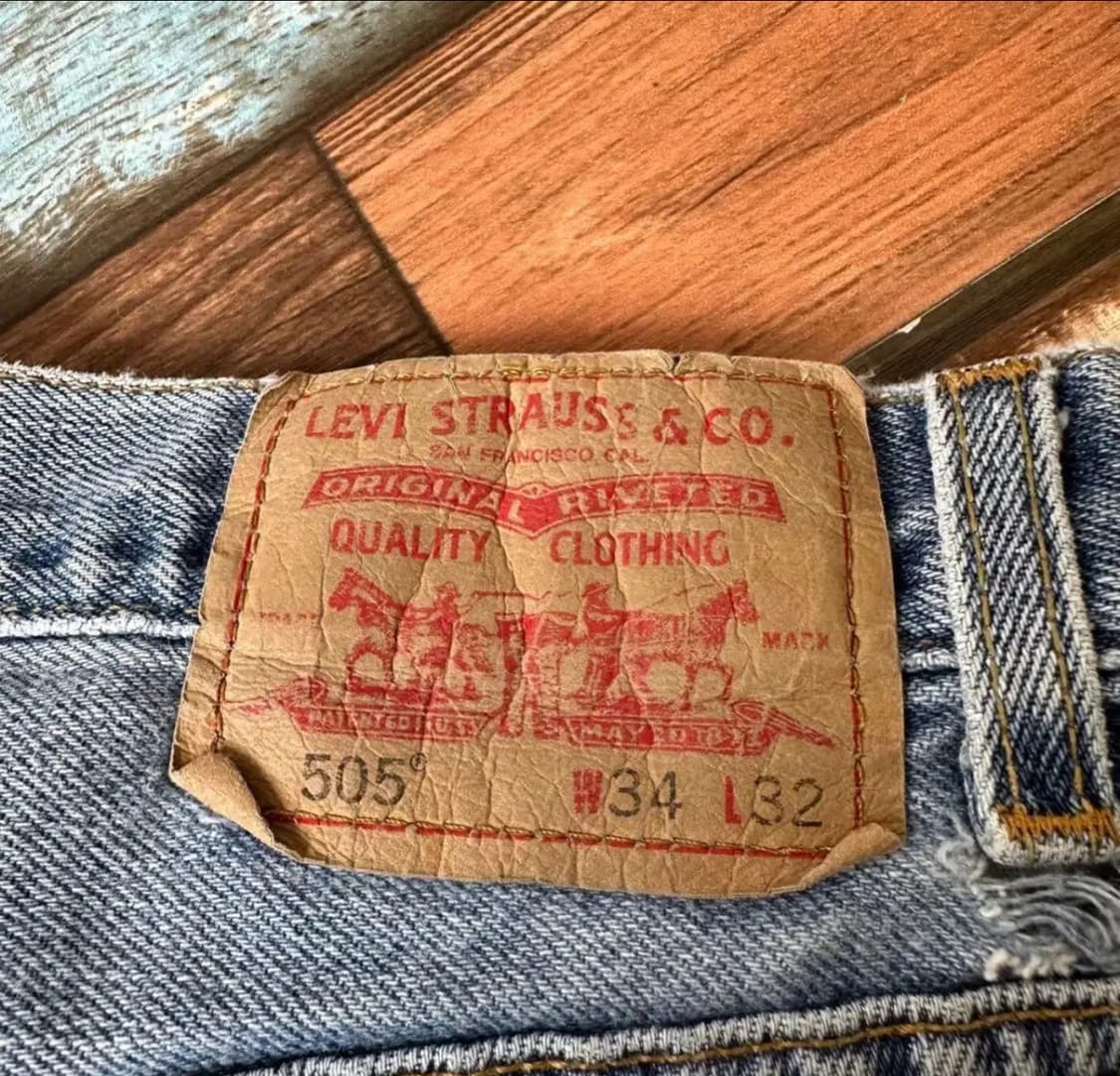 USA 90s, 리바이스 505 데님 팬츠 상품이미지5