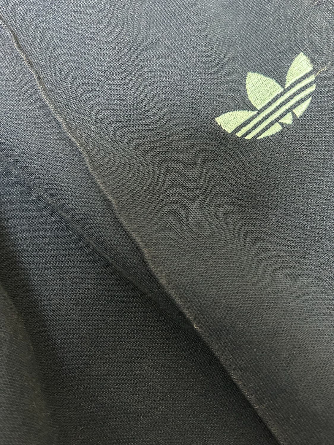 아디다스 베켄바우어 네이비 스카이블루 와이드 트랙팬츠 상품이미지4