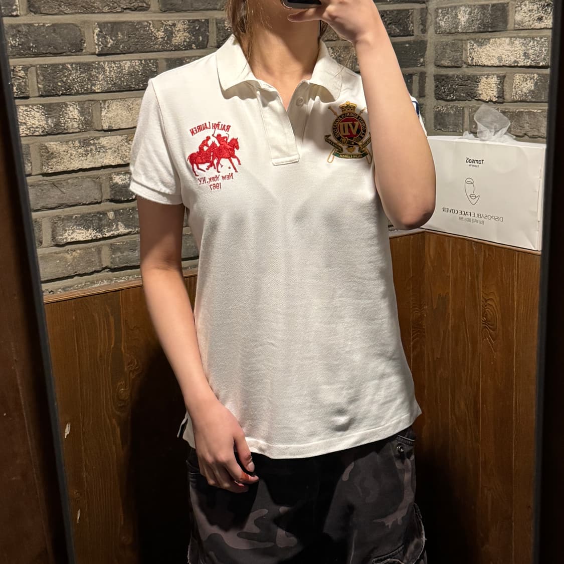 L) 폴로 랄프로렌 빅포니 기마로고 반팔 카라티 피케 셔츠 상품이미지10