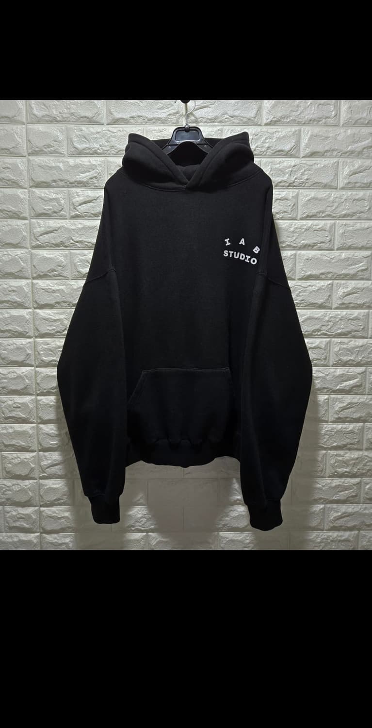 Iab studio 후드 블랙 [XL] 상품이미지1