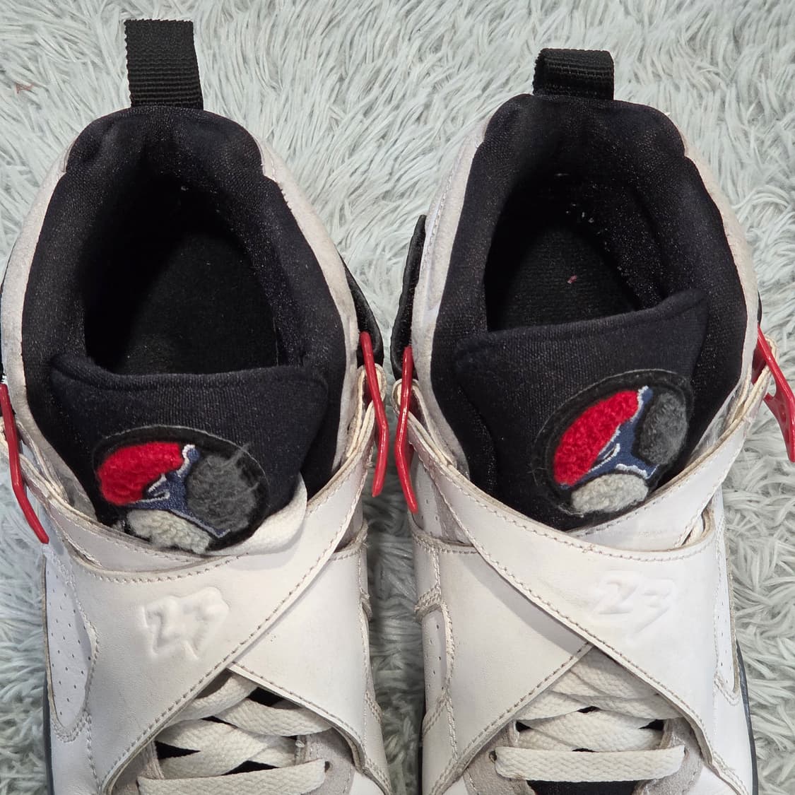 1a-27:나이키 에어 조던 8 레트로 GS유소년용(240) 상품이미지6