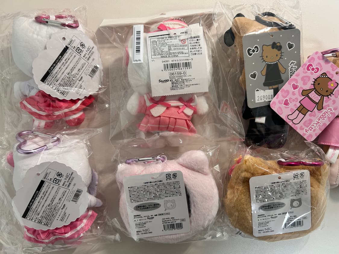 산리오 헬로키티 마스코트 인형 개별판매 상품이미지4