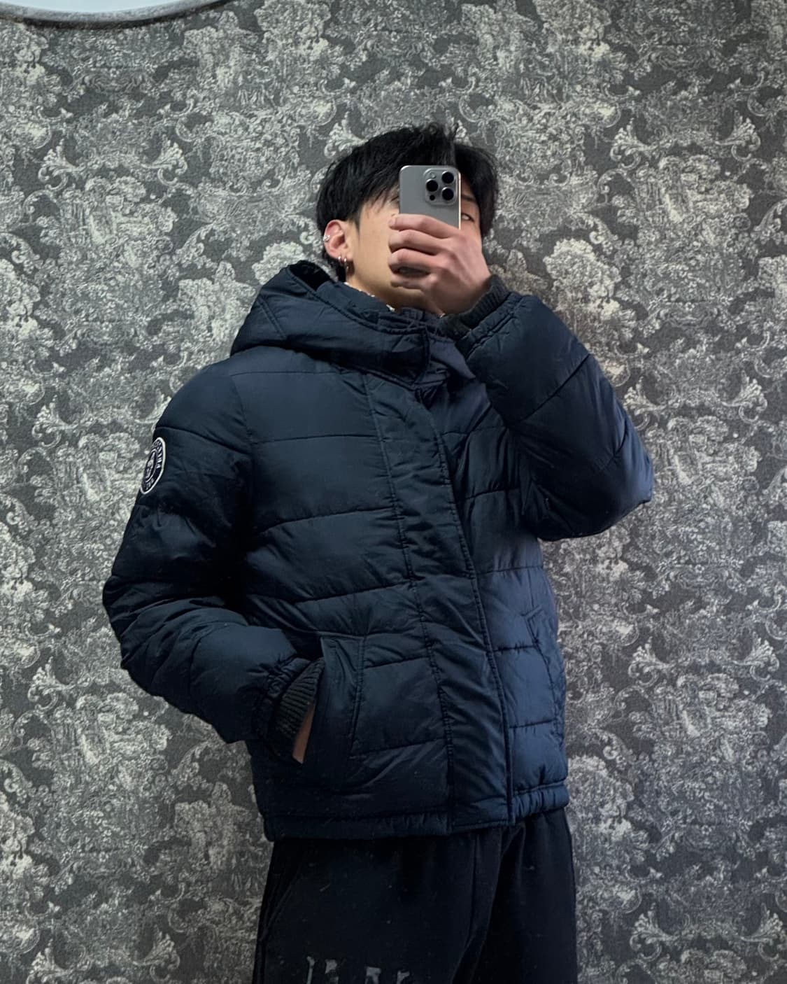 abercromdie / 아베크롬비 후드 푸퍼 패딩 상품이미지1