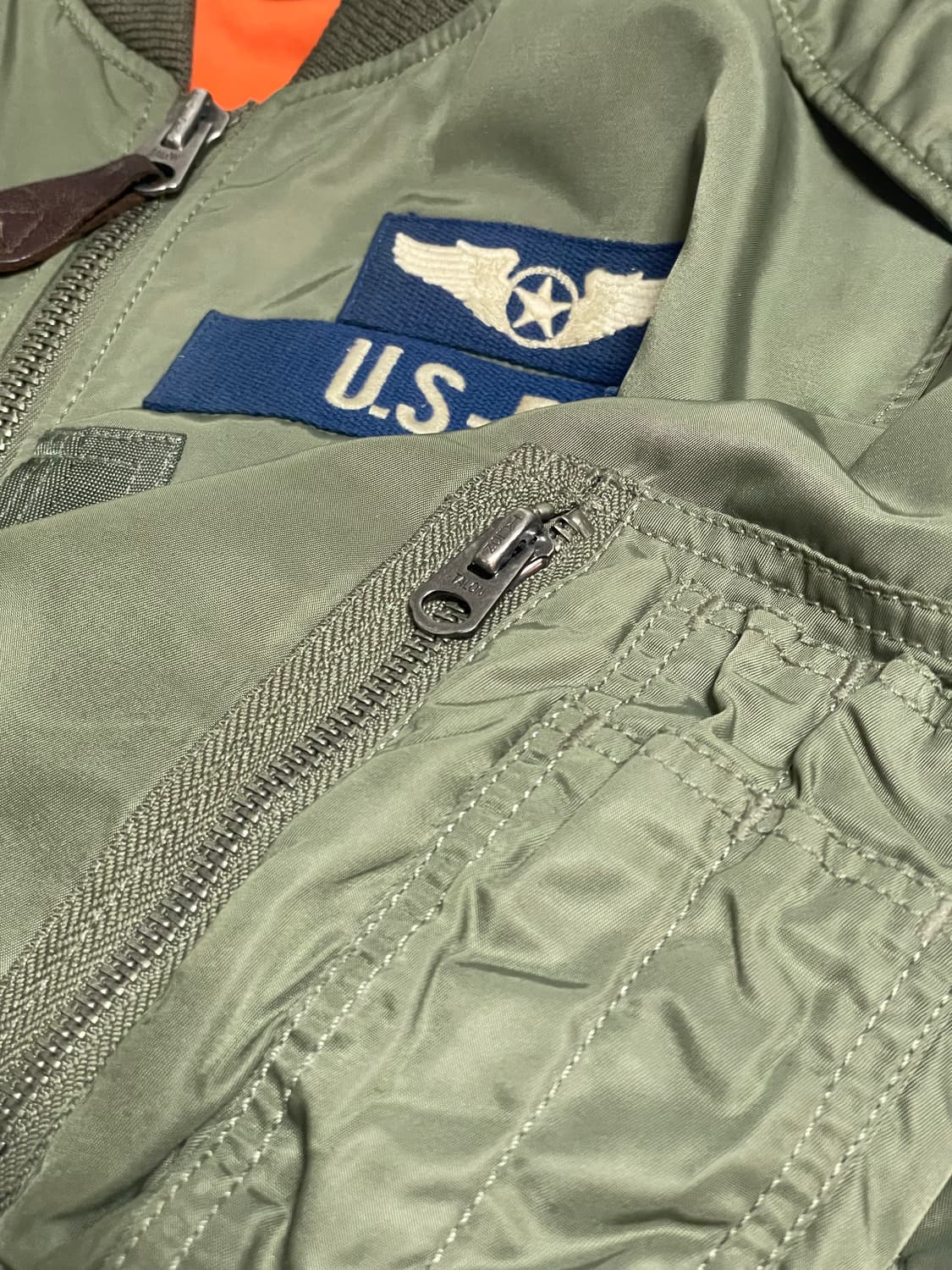 랄프로렌 L-2B 항공 점퍼 상품이미지9