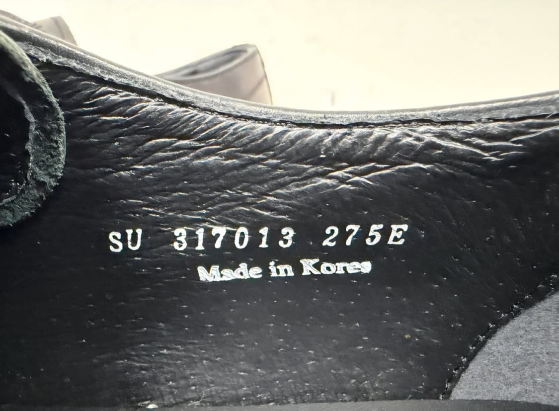 탠디 남성 스니커즈 Black 275E 상품이미지9