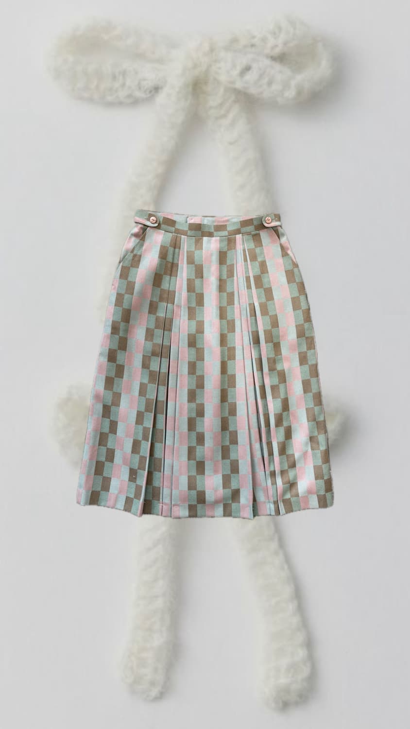 Strawberry mint choco skirt 상품이미지1