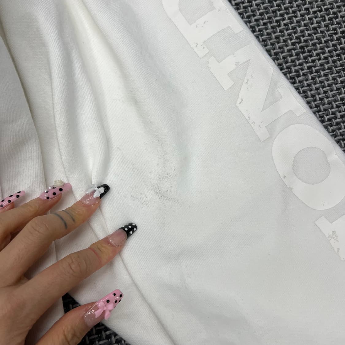 혼다 화이트 빅로고 후드 상품이미지4