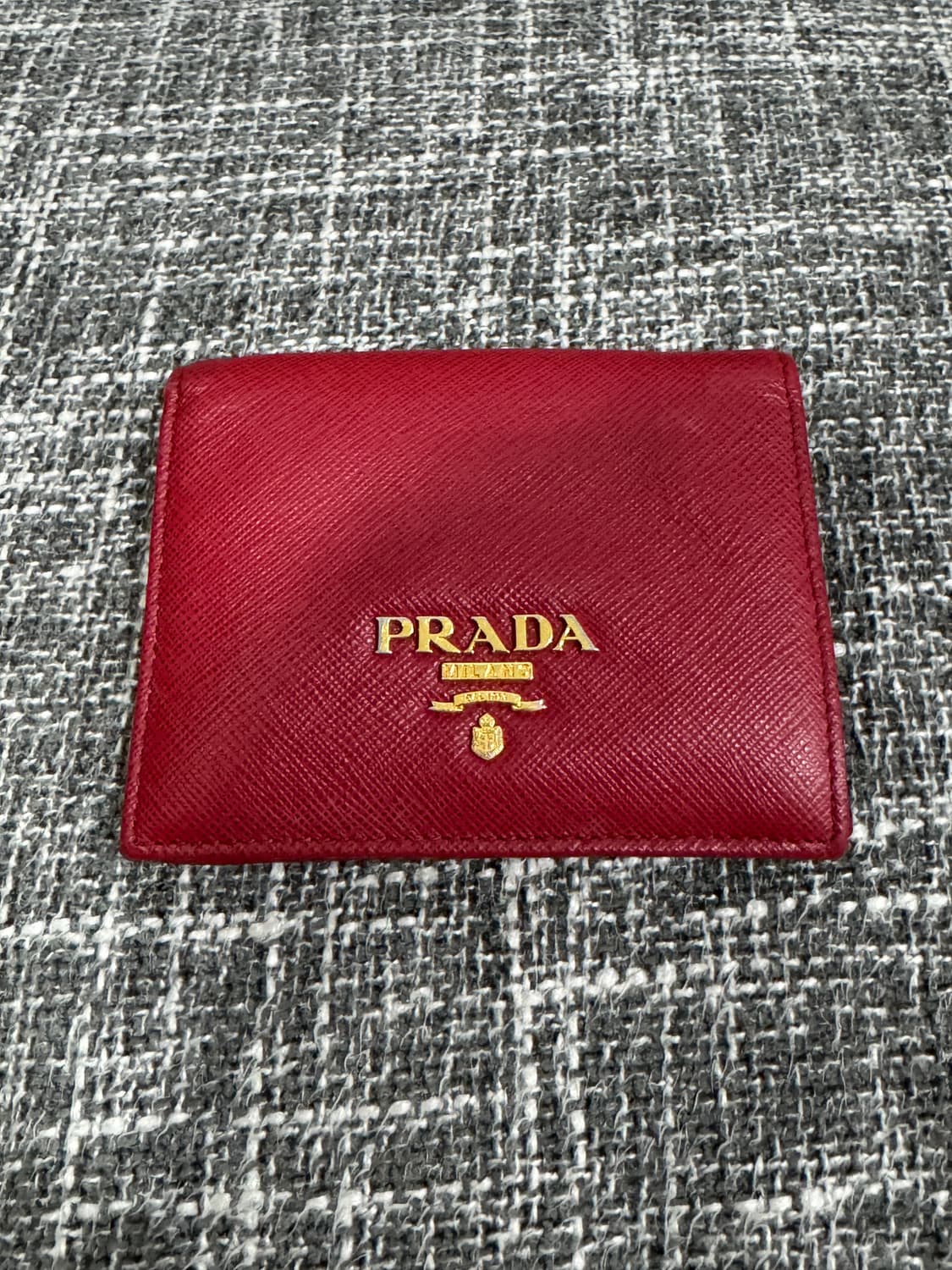 프라다 사피아노 반지갑 레드 정품 상품이미지1