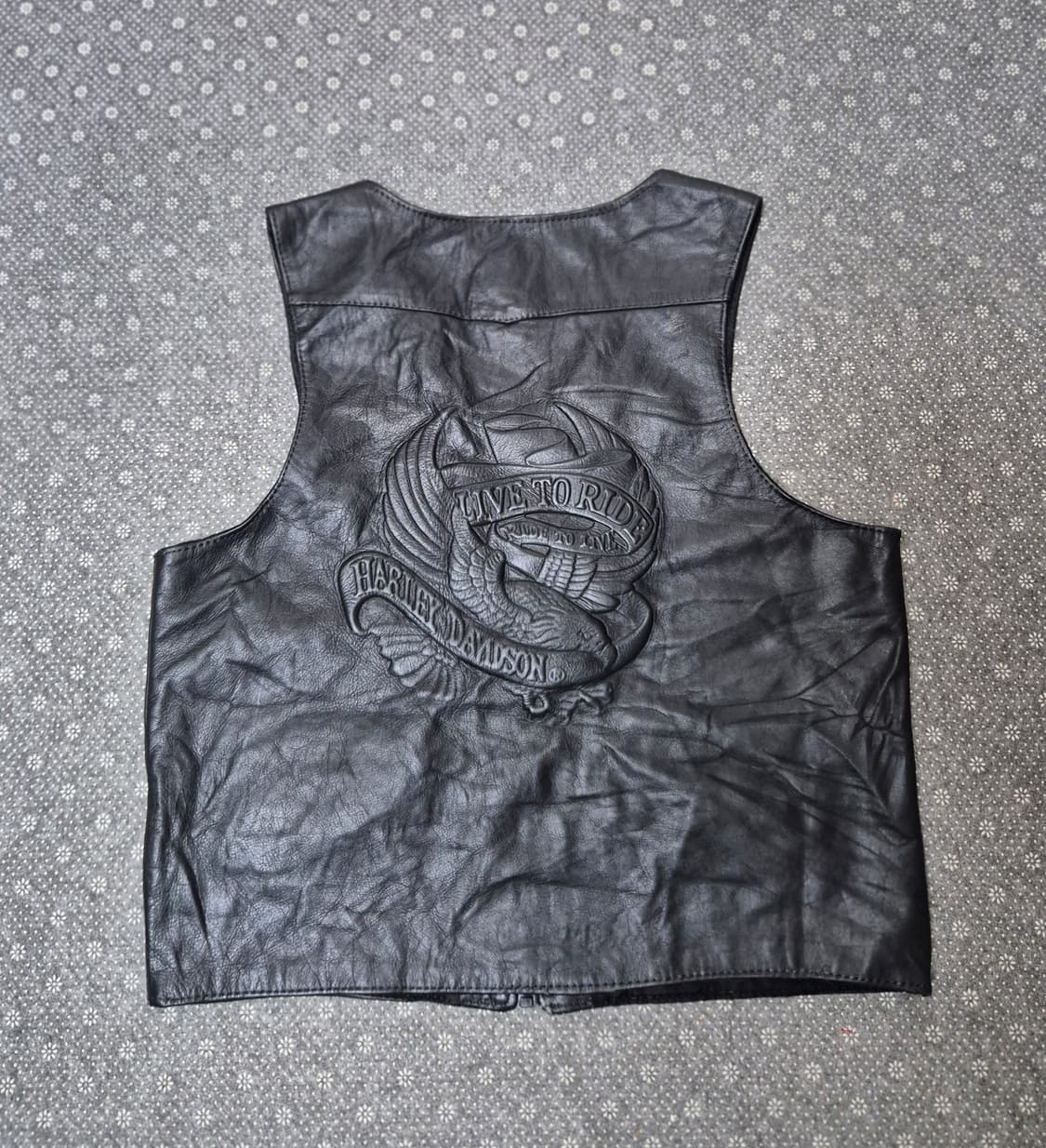[L] 할리데이비슨 레더 베스트 -312 상품이미지1