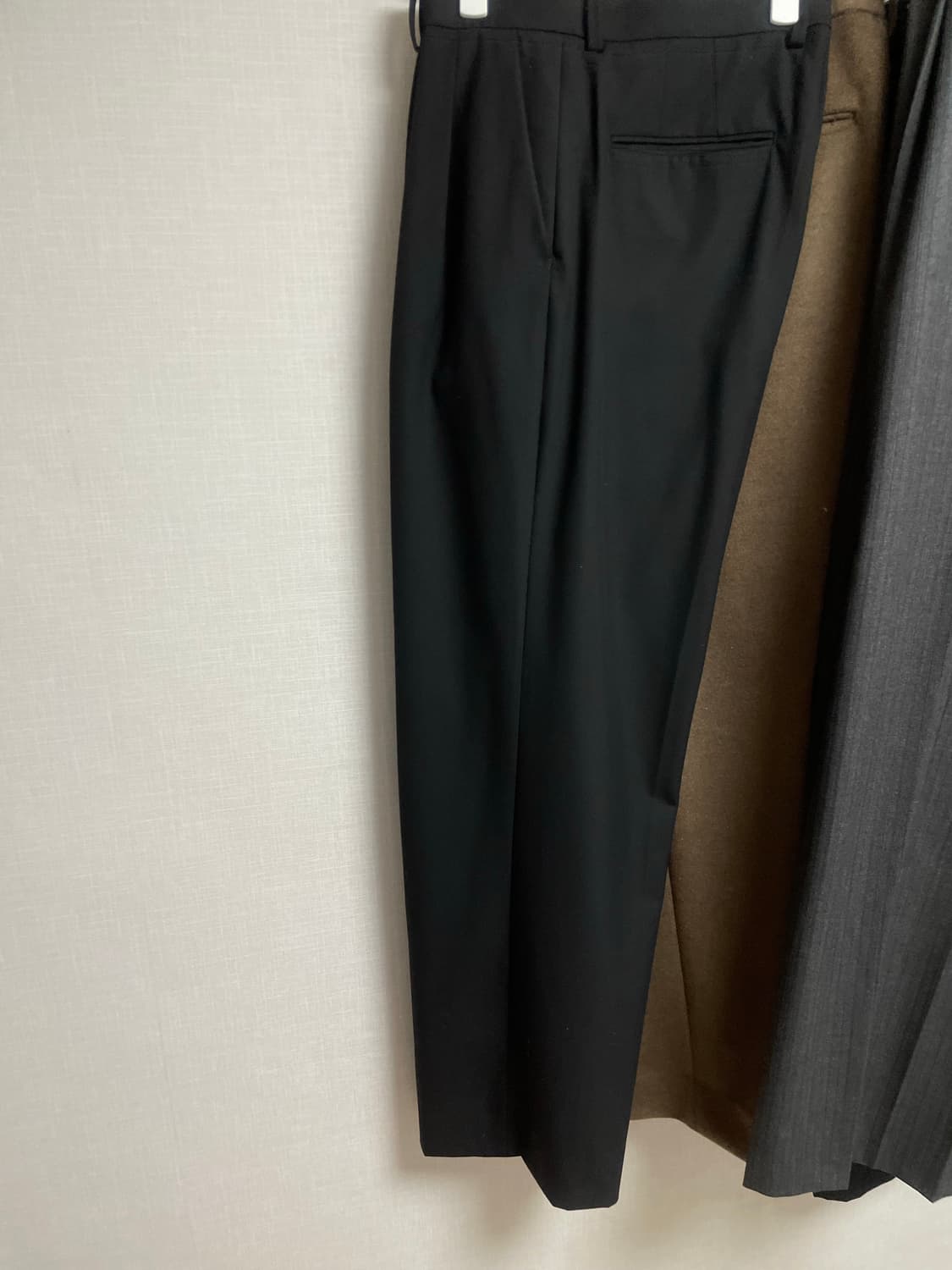 라벨아카이브 플리츠 와이드팬츠슬랙스 4 상품이미지2