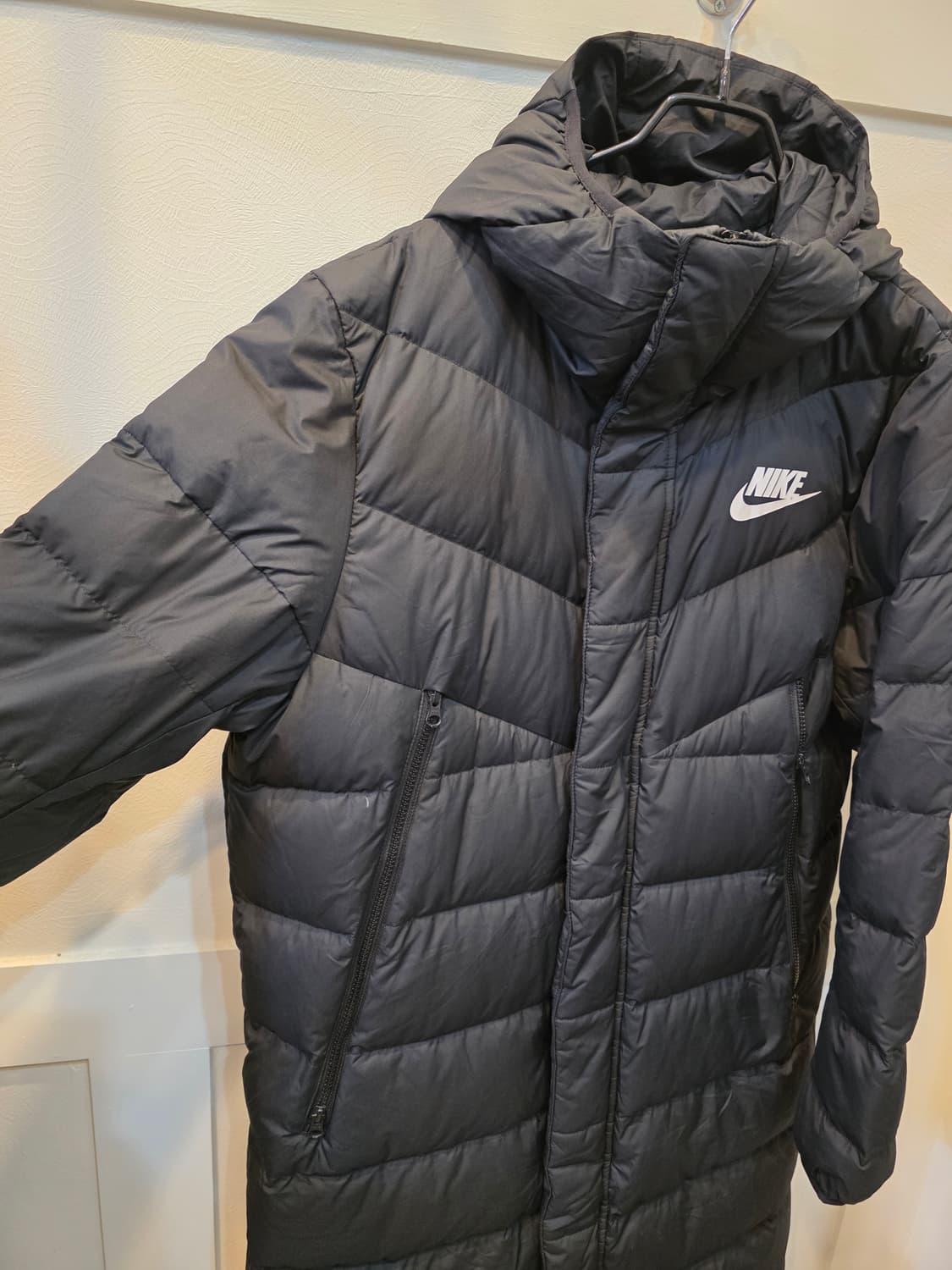 나이키 블랙 롱 패딩 상품이미지3