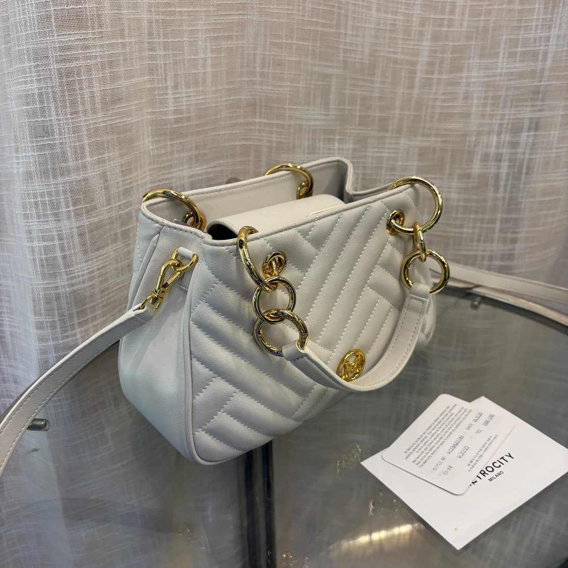 정품 메트로시티 퀄팅 투웨이 크로스백    상품이미지4