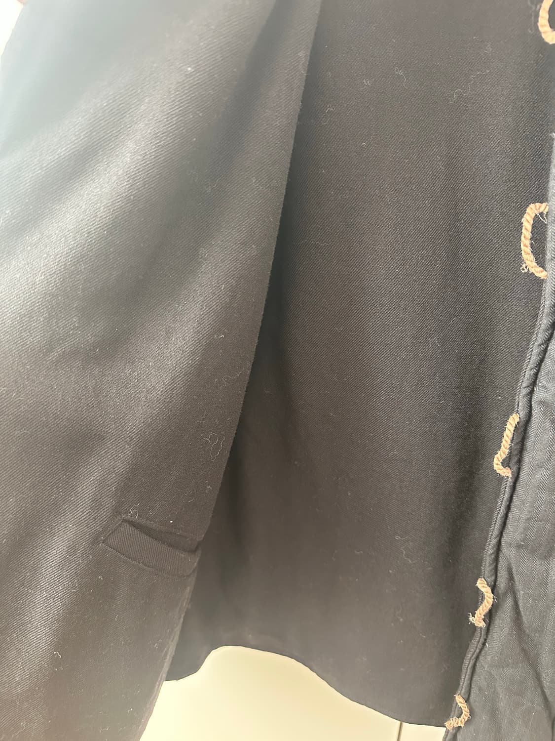 비즈빔 리버시블 패딩 자켓 블랙 팝니다 상품이미지3