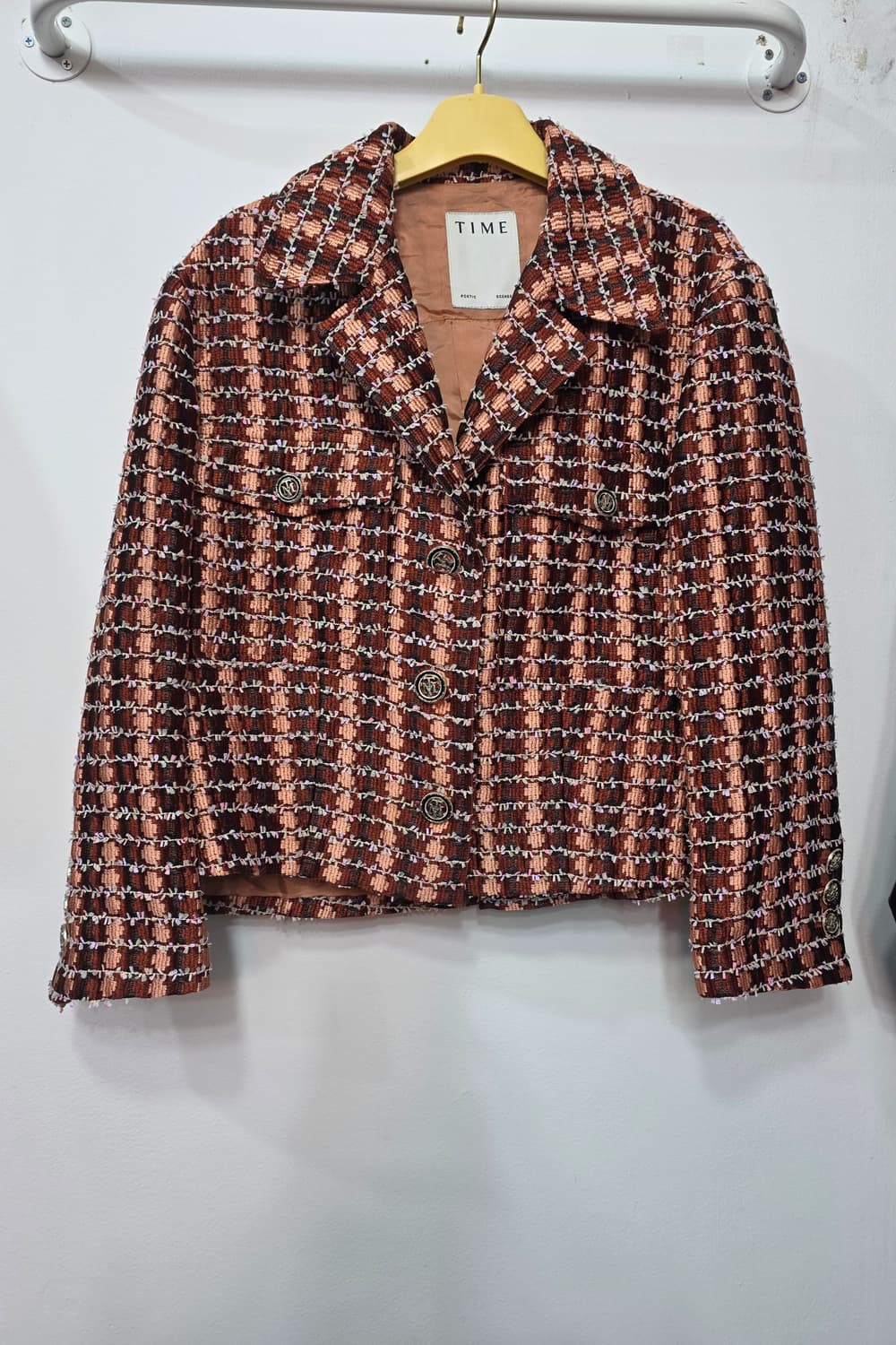 타임 여성 크롭 자켓 상품이미지1