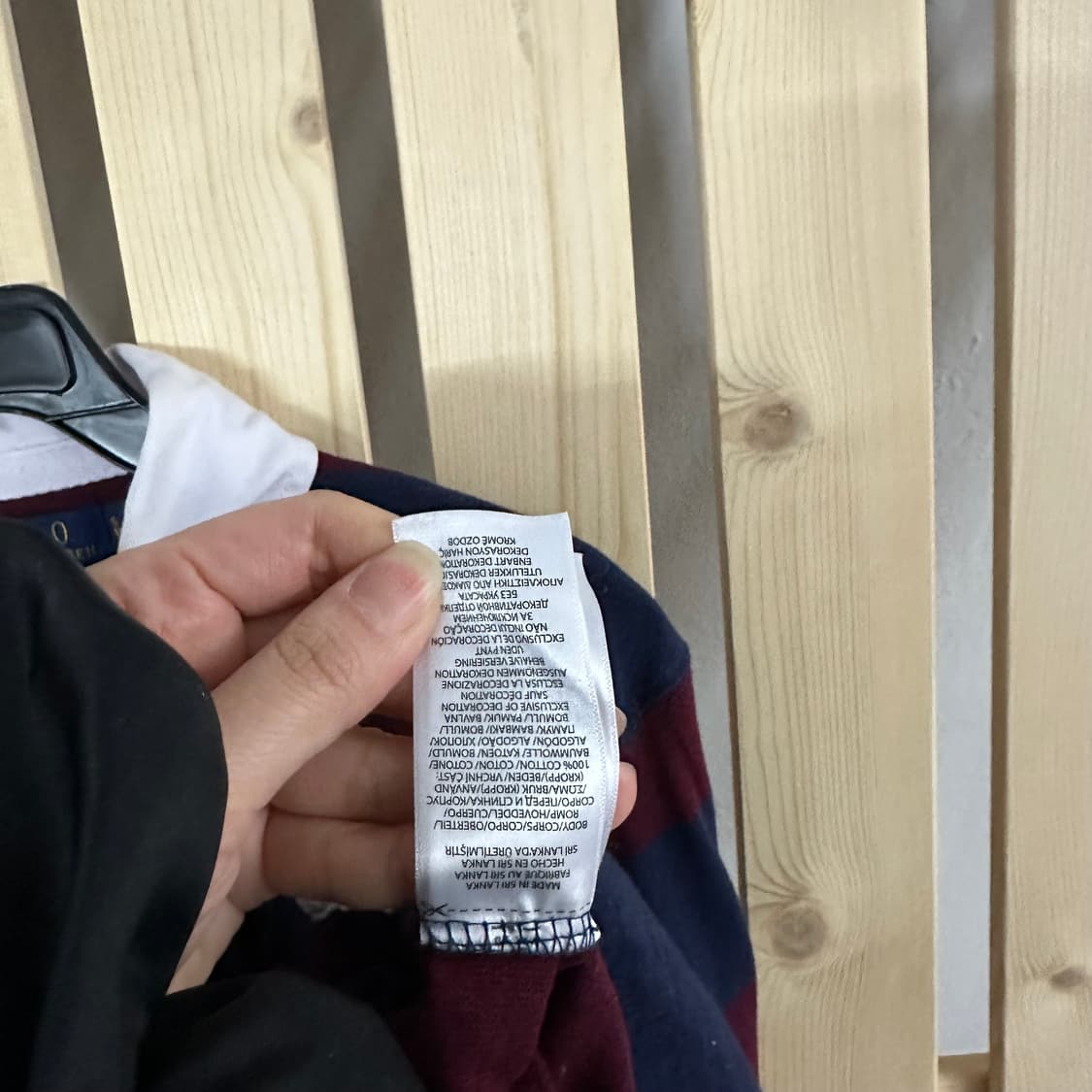 (S) 폴로 랄프로렌 스트라이프 럭비셔츠 럭비티 카라티 상품이미지6