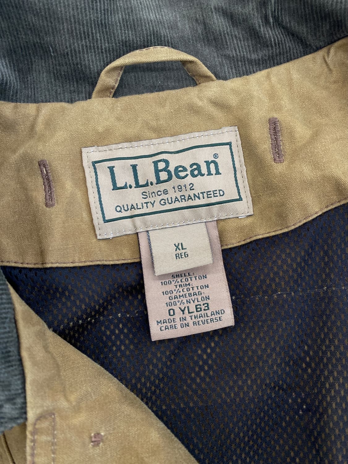 엘엘빈 왁스 캔버스 헌팅 필드 자켓 상품이미지9