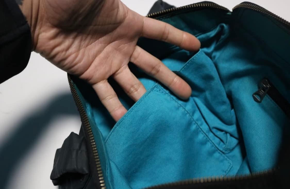 디젤 코티드 숄더백 상품이미지5