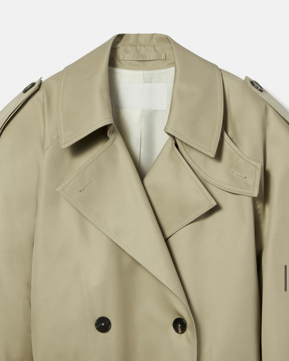 에스이오 트렌치코트 1size 상품이미지7