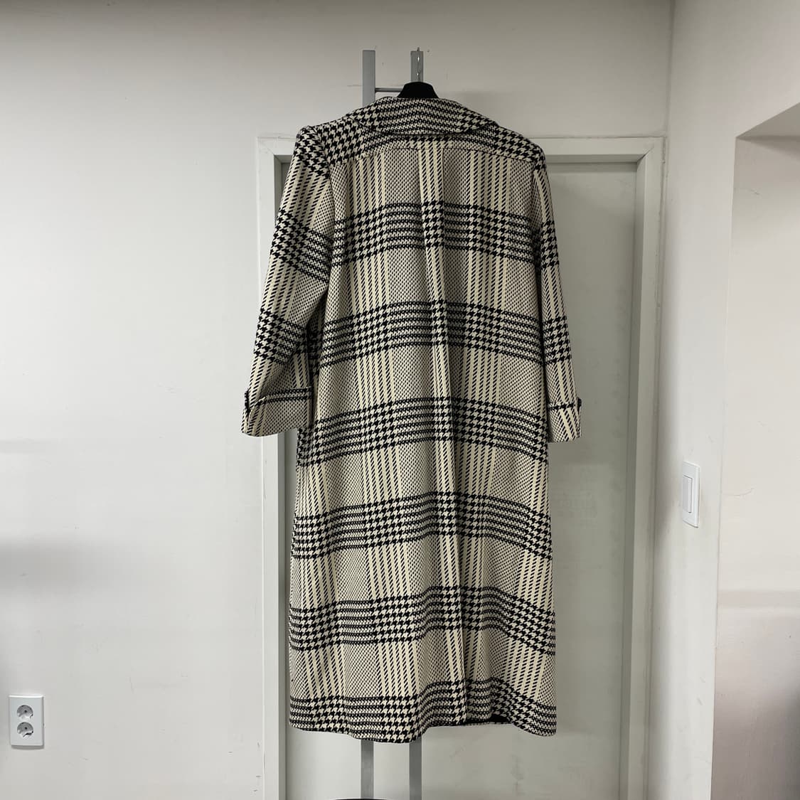 발렌티노 체크 코트 38(W) 상품이미지5