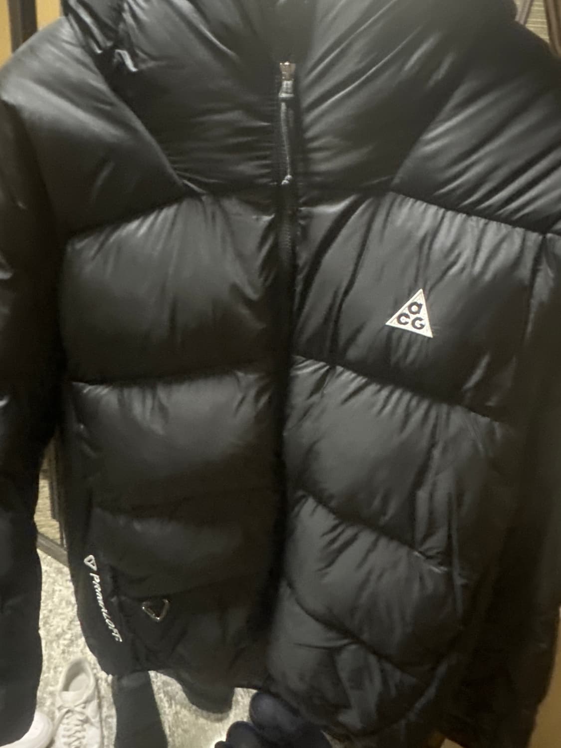 나이키 ACG 루나레이크 퍼퍼자켓 블랙 아시아 상품이미지1