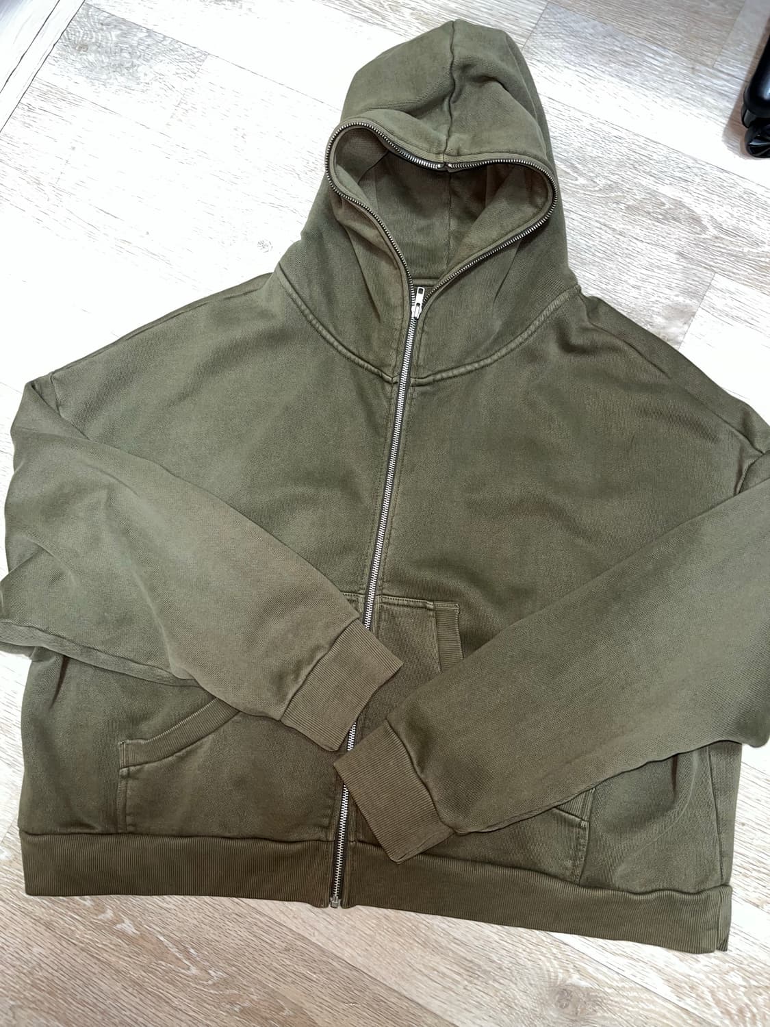 엔타이어스튜디오 풀집업 카키 (L) 상품이미지2