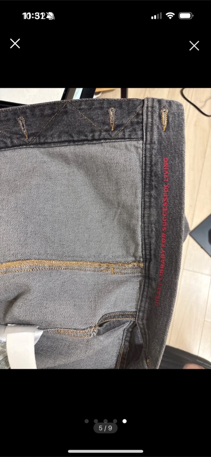 정가 60만 새상품 디젤 D 릴로 데님자켓 남성용 L 상품이미지4