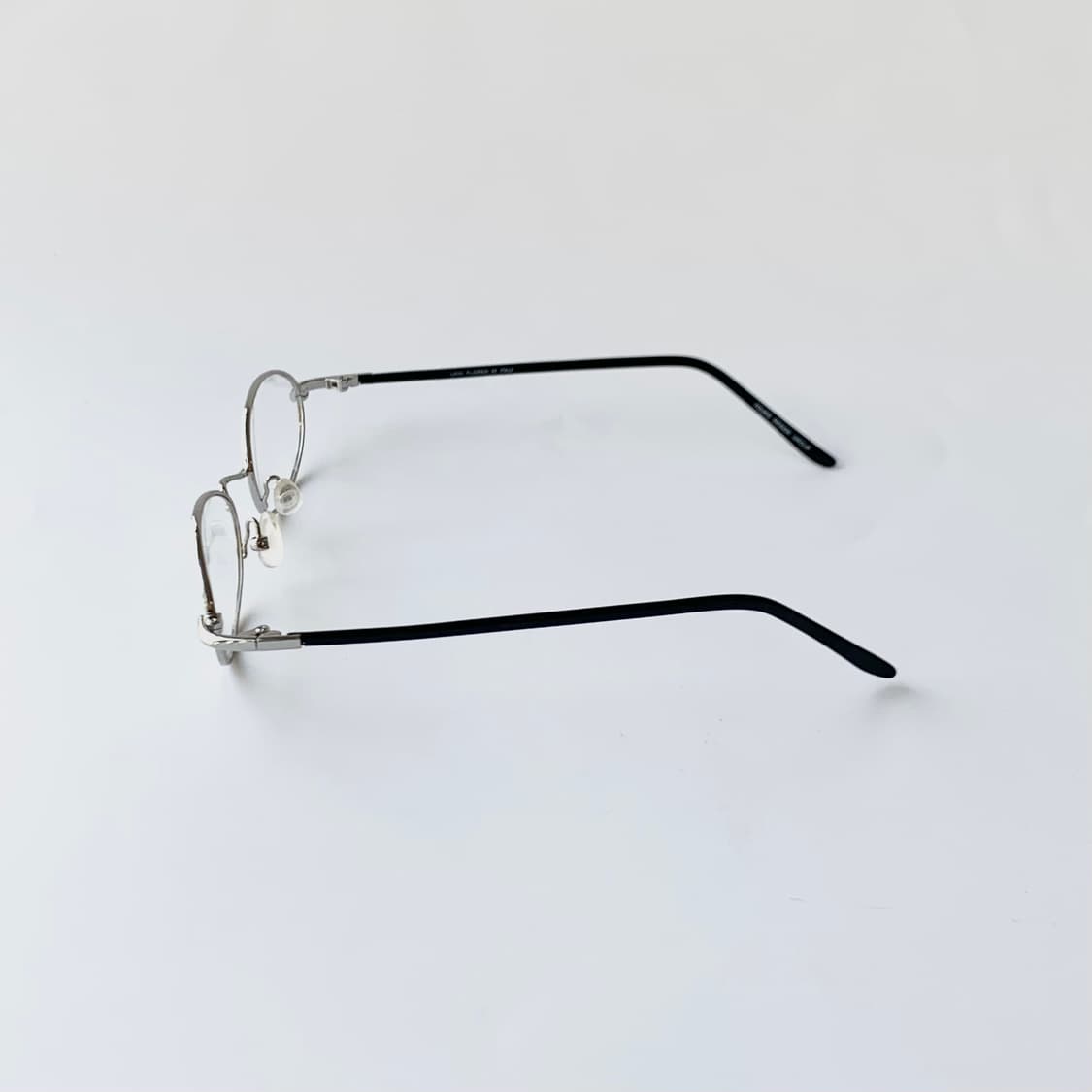 737 데드스탁 라운드 오벌 실버 남녀공용 빈티지안경 상품이미지4