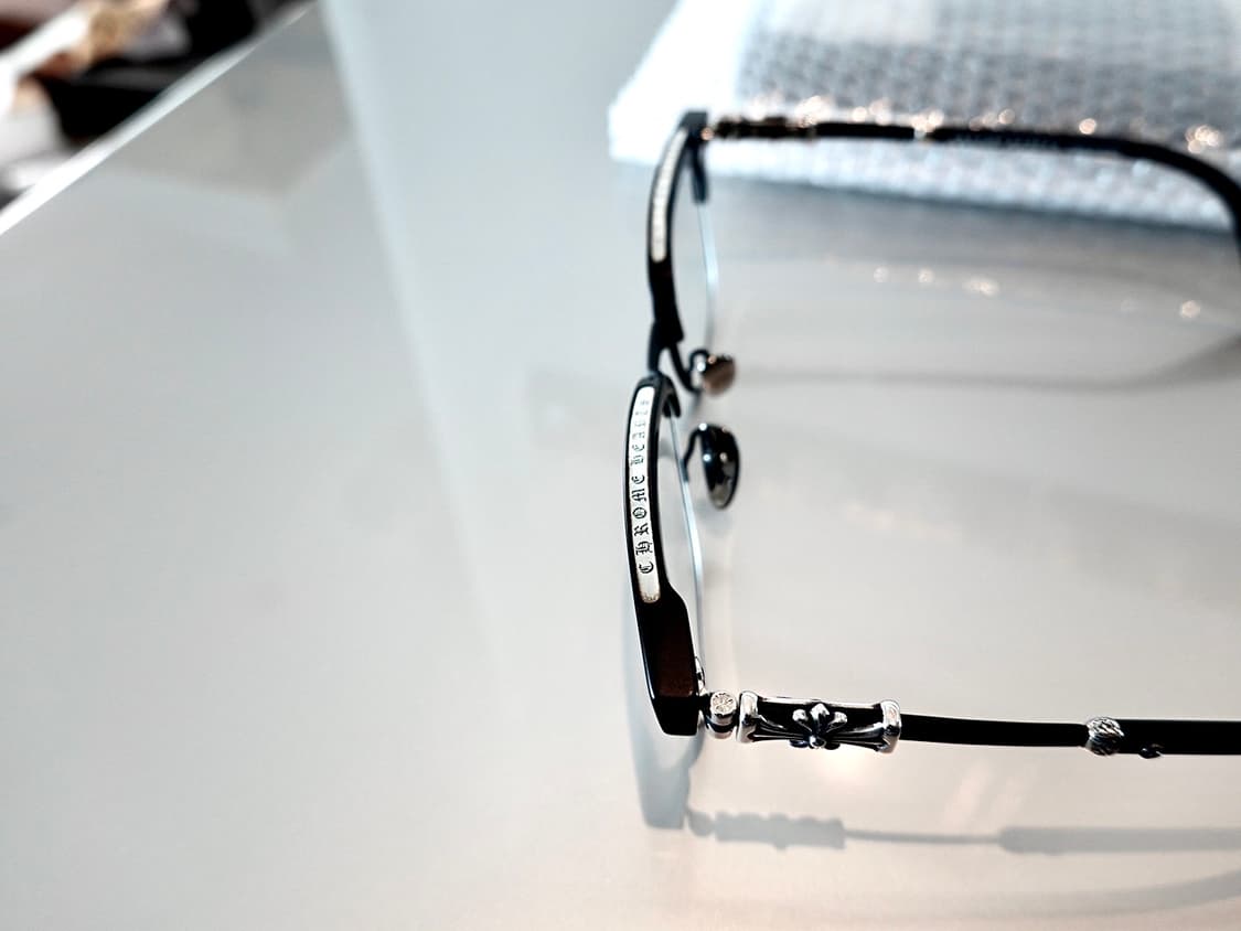 크롬하츠 보넨노이슈어2 MBK 맷블랙/실버 안경 상품이미지5