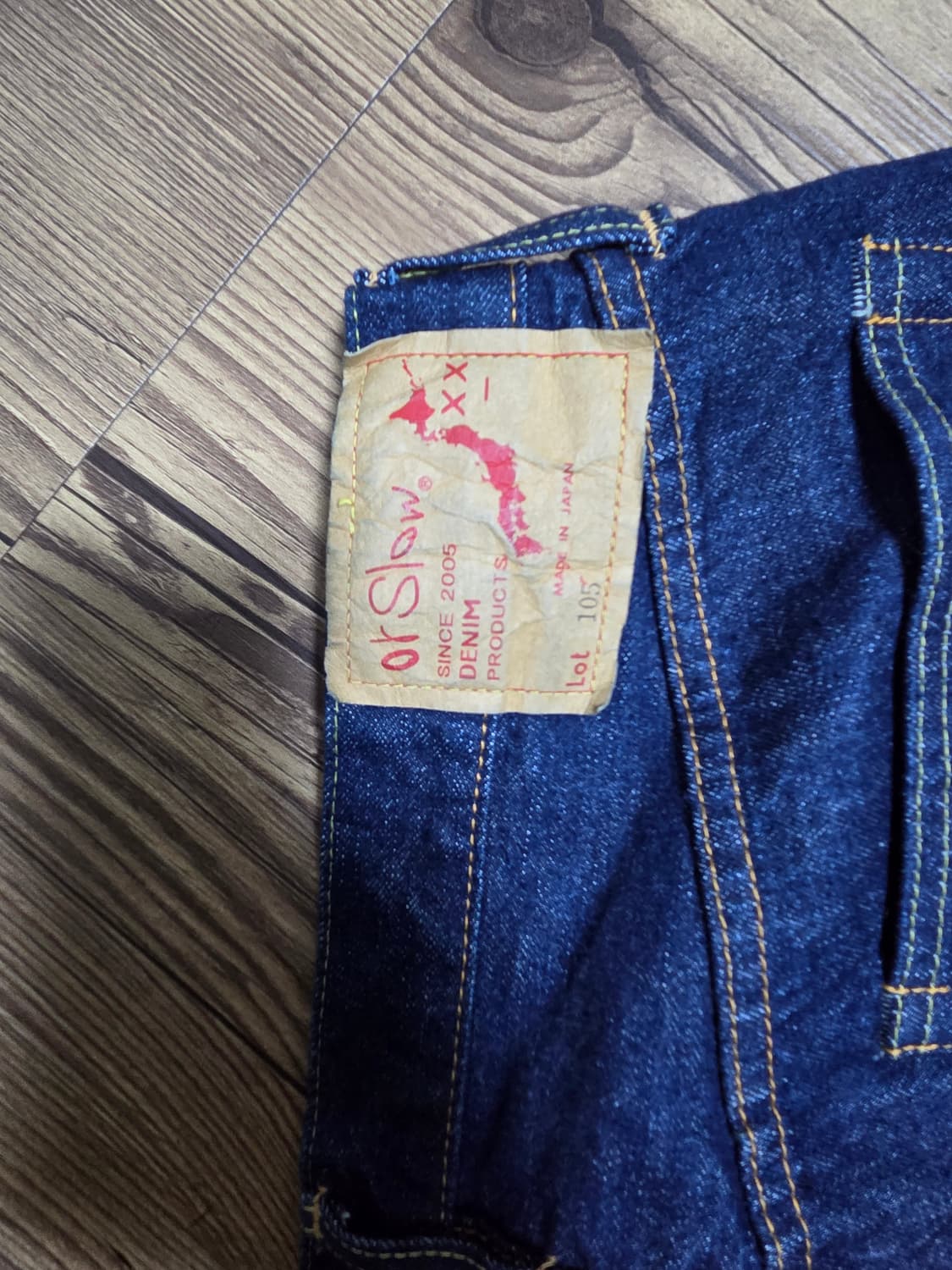 오어슬로우105 원워시 3사이즈 상품이미지3