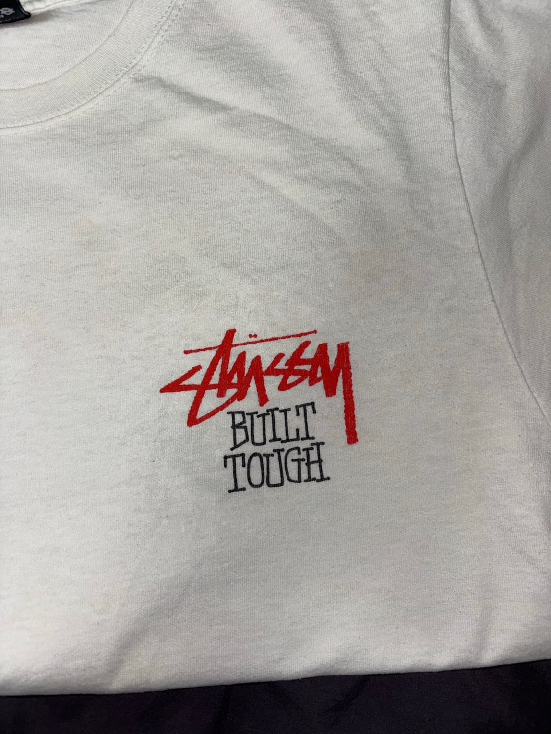 스투시 빌트 터프 티셔츠 화이트 상품이미지5