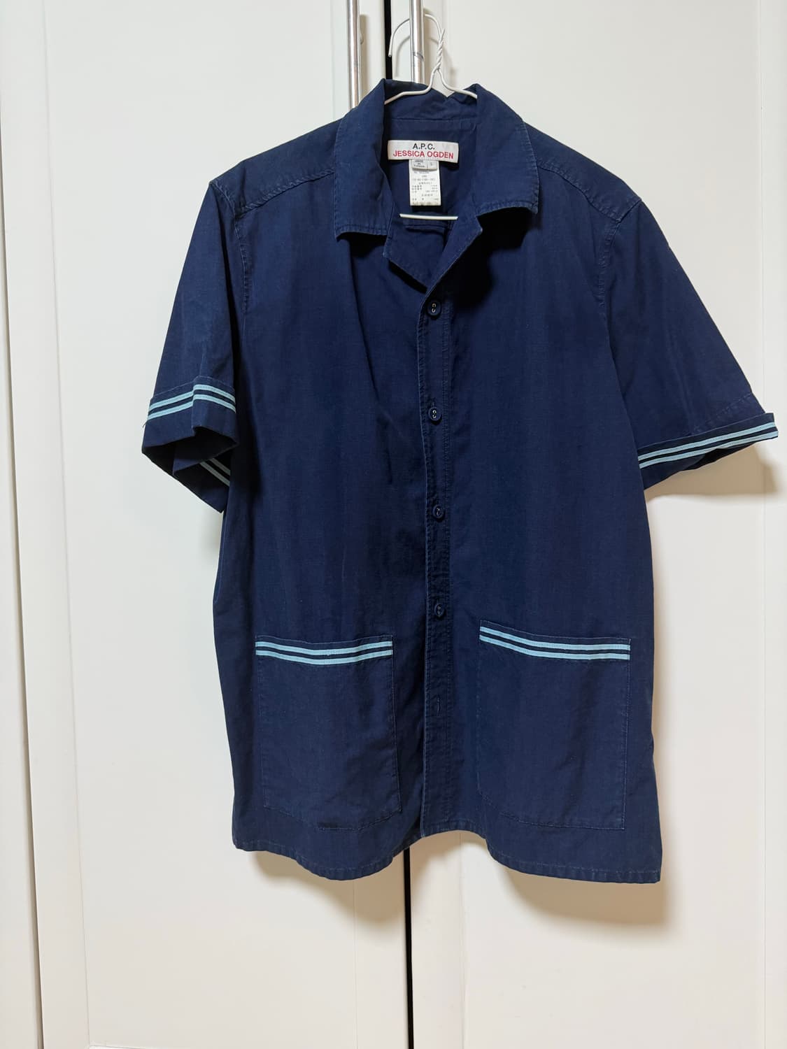 아페쎄(A.P.C) X 제임스 오그덴 콜라보 셔츠 L 상품이미지1