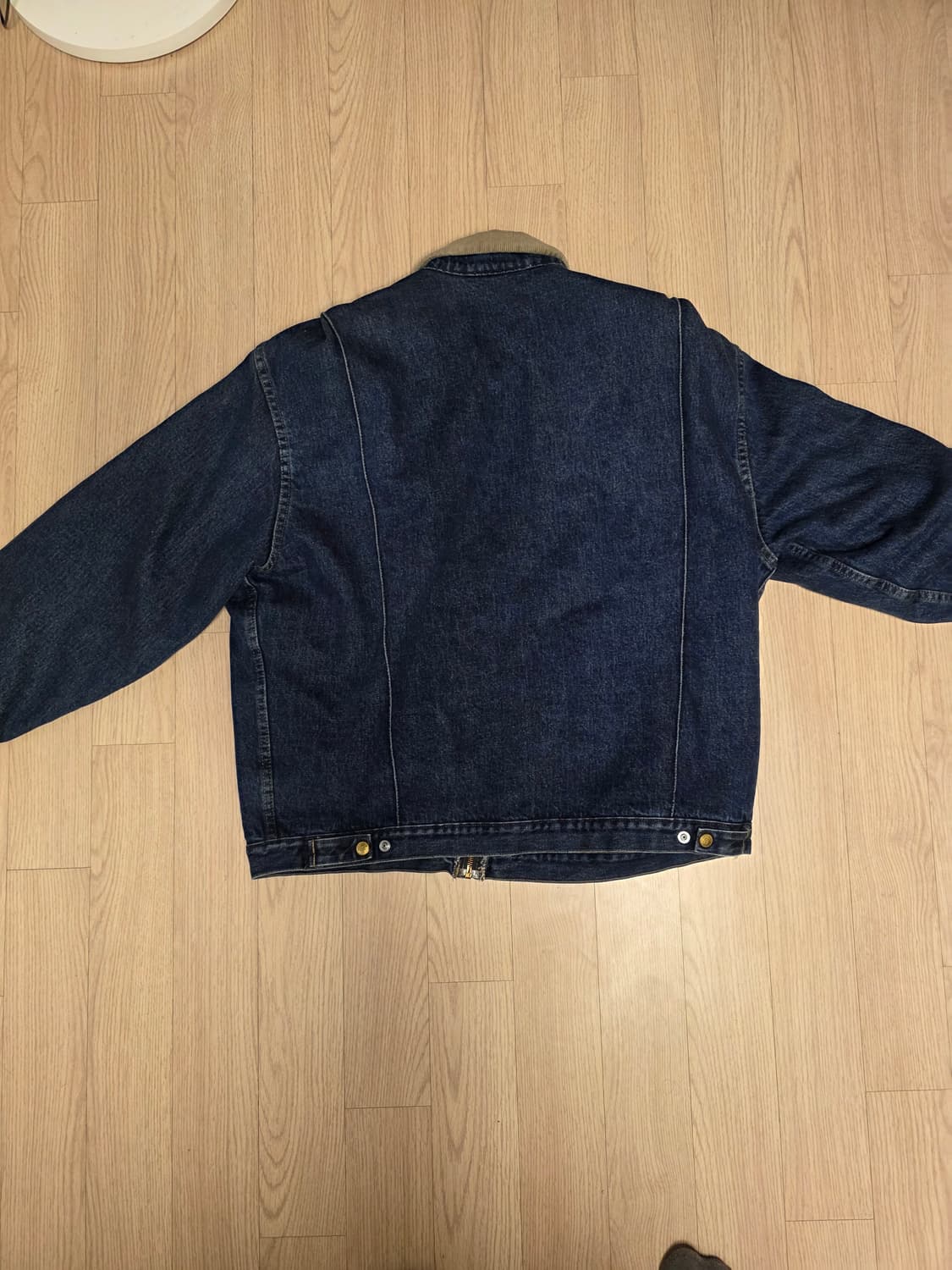 USA 빈티지 디키즈 데님 워크 자켓 코듀로이 카라 XL 110 상품이미지7