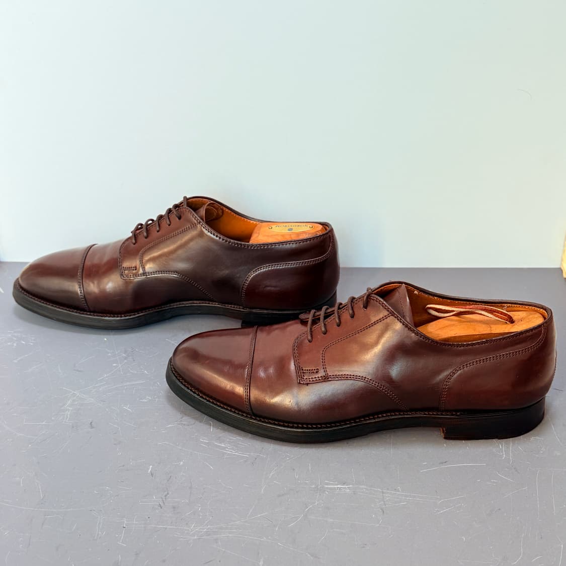 [10D] 알든 2160 컬러 8 코도반 스트레이트 팁 더비  상품이미지5