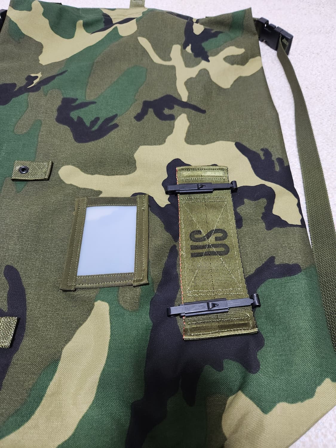 밀리터리 카투사 미니백팩 크로스백 상품이미지1