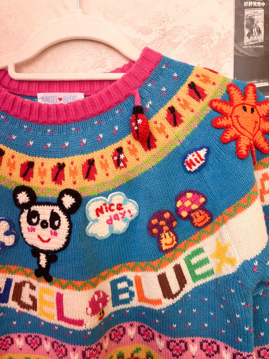 엔젤블루 데코라 스웨터 상품이미지3