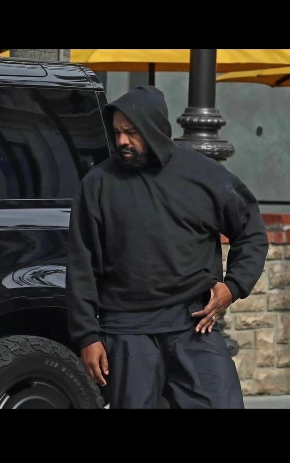 yeezy 후드 블랙 2size 상품이미지1