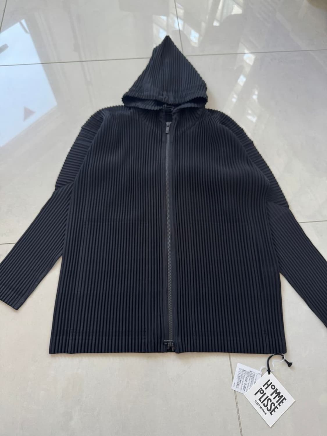 PLEATS HOODE ZIP 플리츠 후드 지퍼 상품이미지3