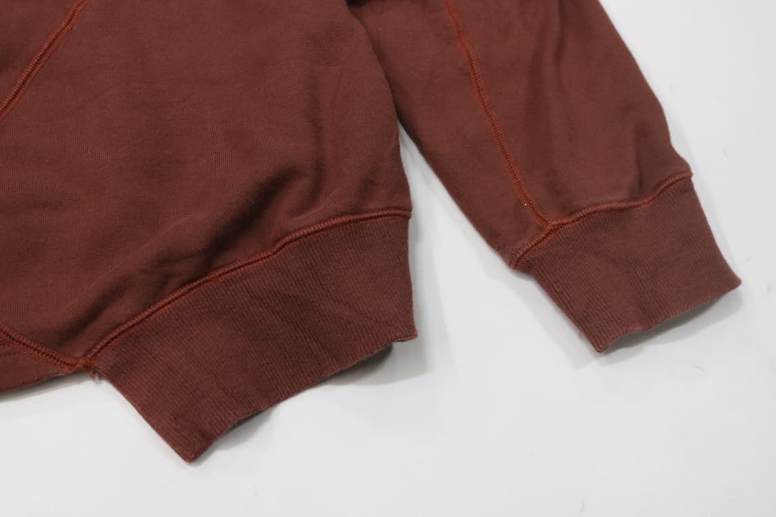 POINTLIGNE(포인트린) 빈티지 다잉 언밸런스 절개 맨투맨 (38) 상품이미지9