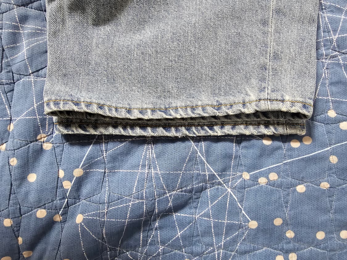 토니웩 와이드 연청 데님 28 상품이미지4