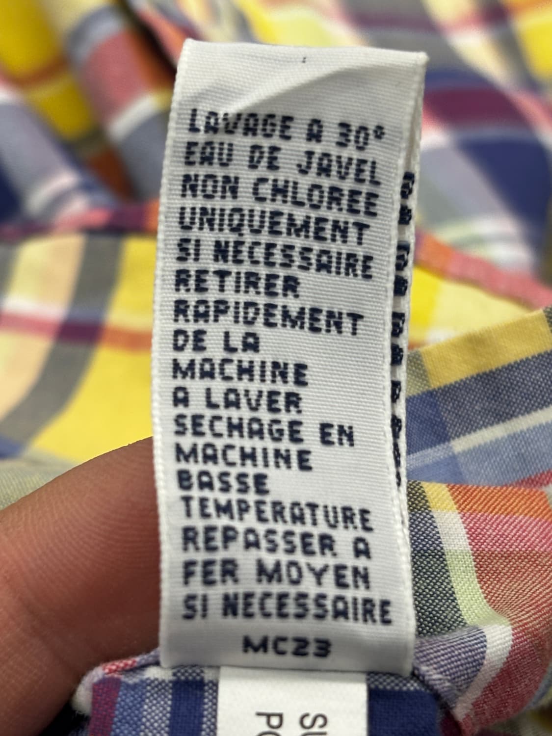 폴로 랄프로렌 체크 셔츠 M 상품이미지6