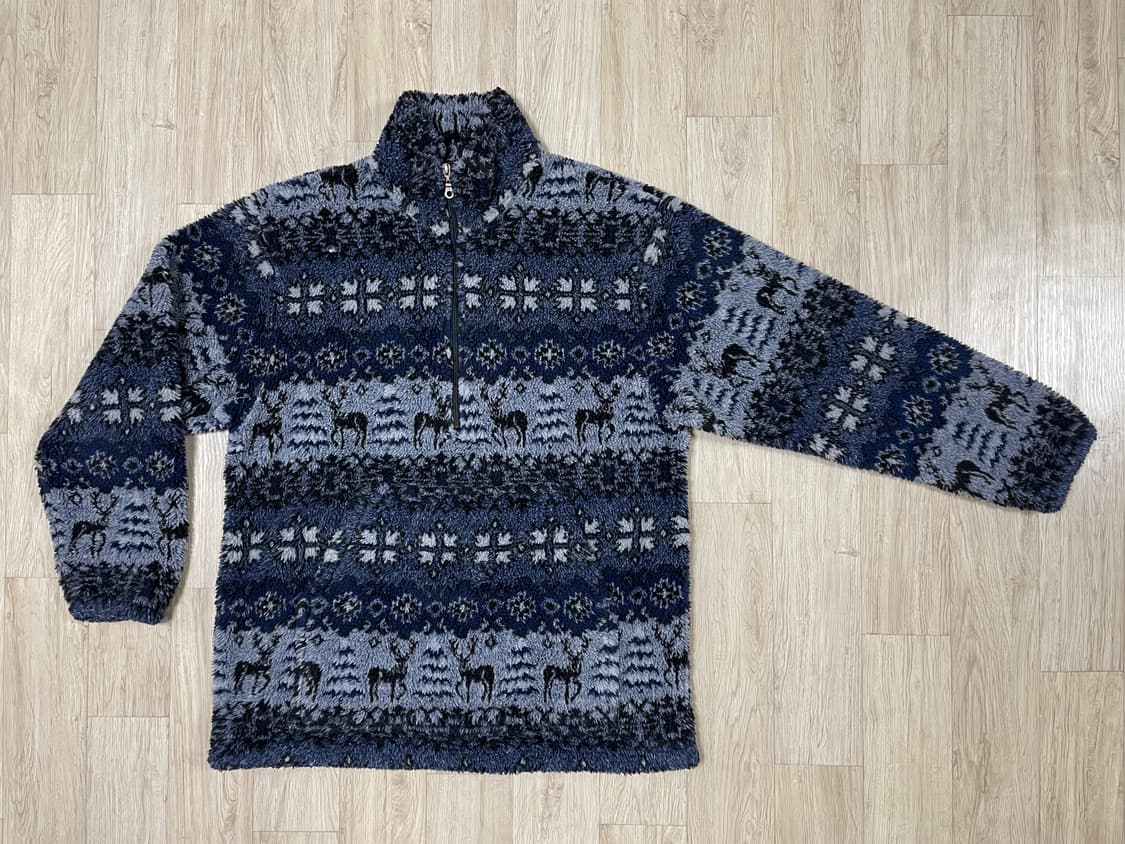 105) 90s 울리치 헤비 벌키후리스 아노락(미국제)RRL&LVC&폴로 상품이미지1