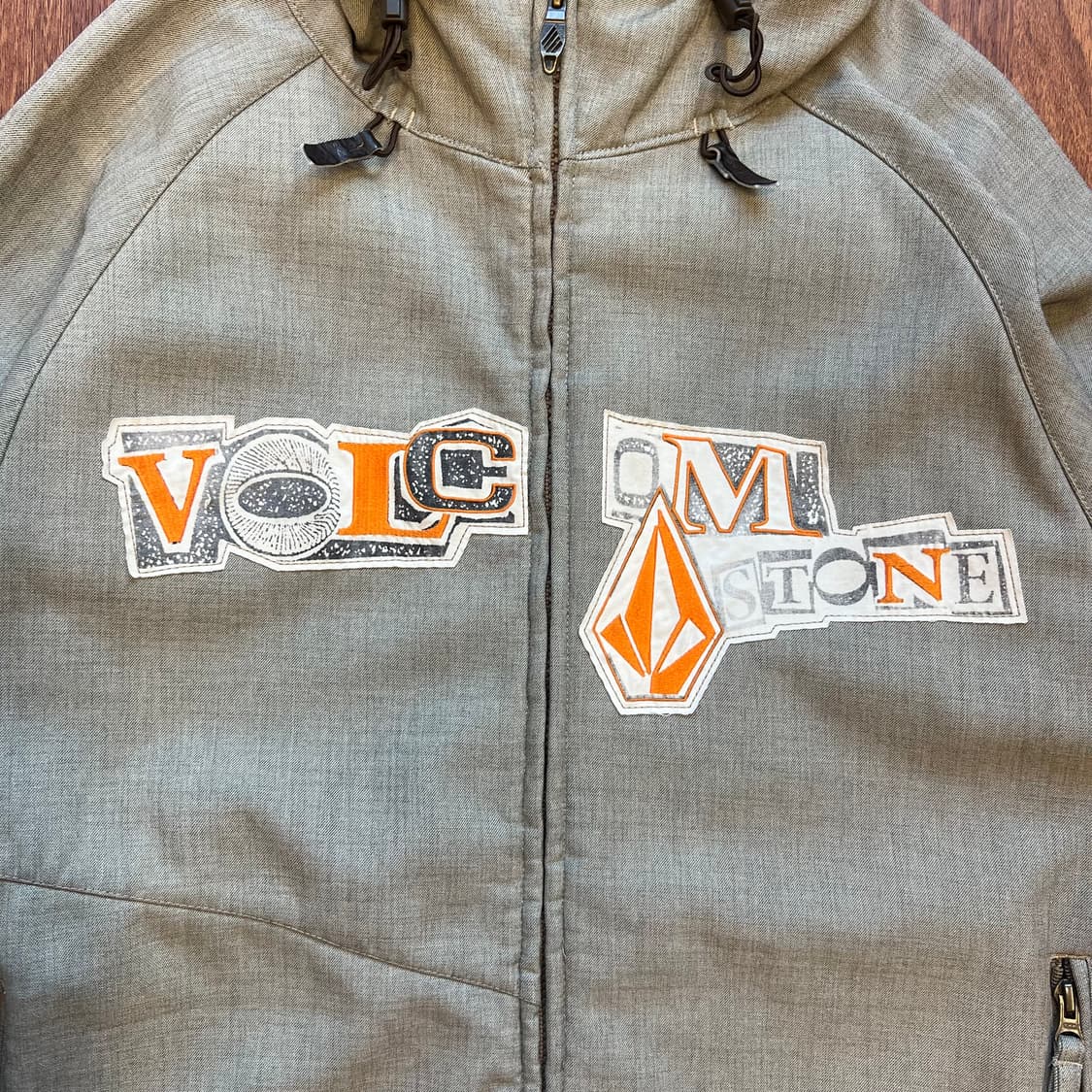 [M]VOLCOM 볼컴 빅로고 후드 자켓 상품이미지3