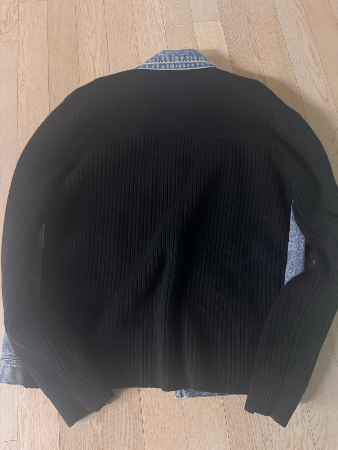 디젤 k-브릿지 자켓 블루 블랙 상품이미지4