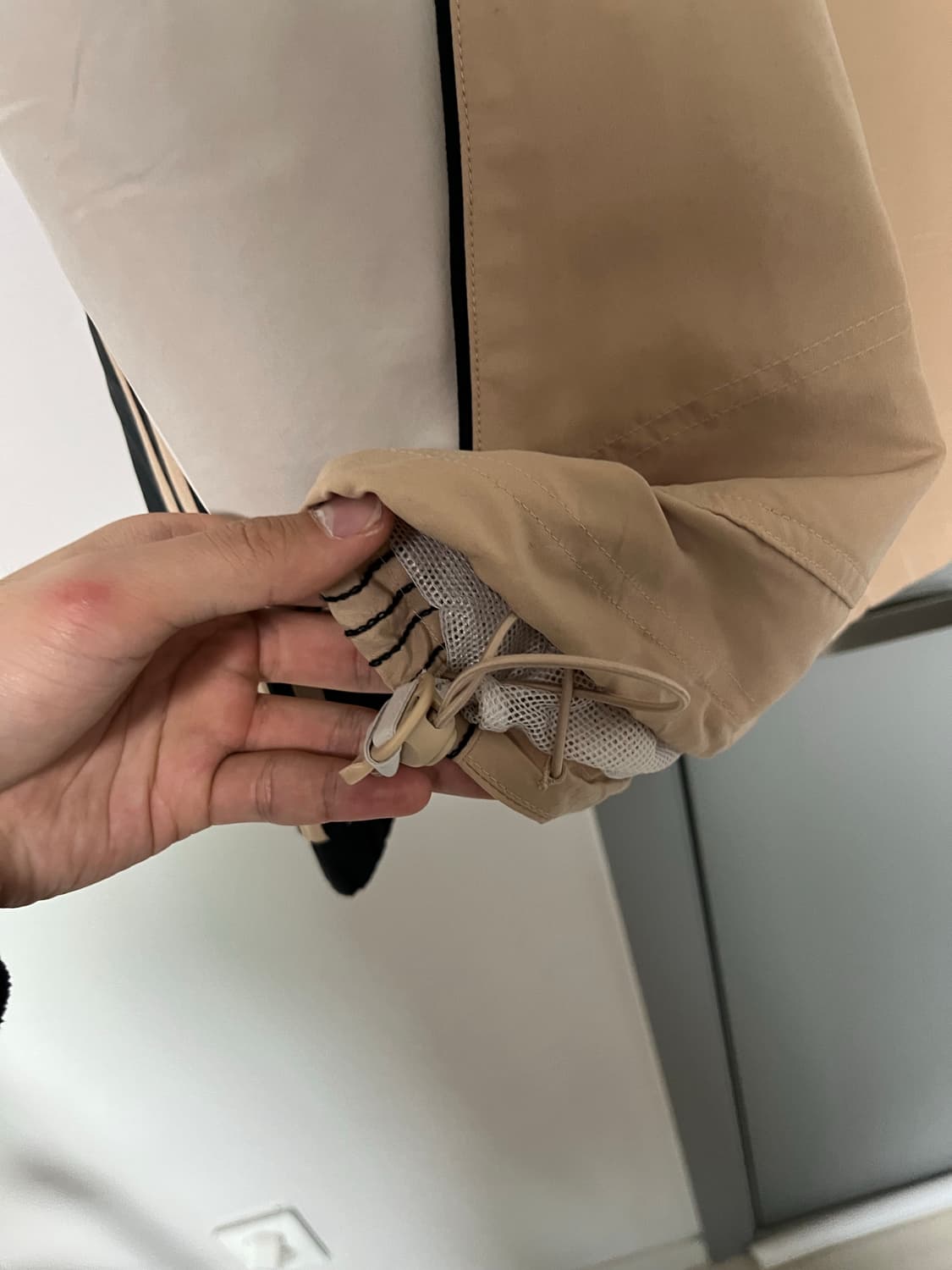 아디다스 하프 집업 바람막이 L 상품이미지5