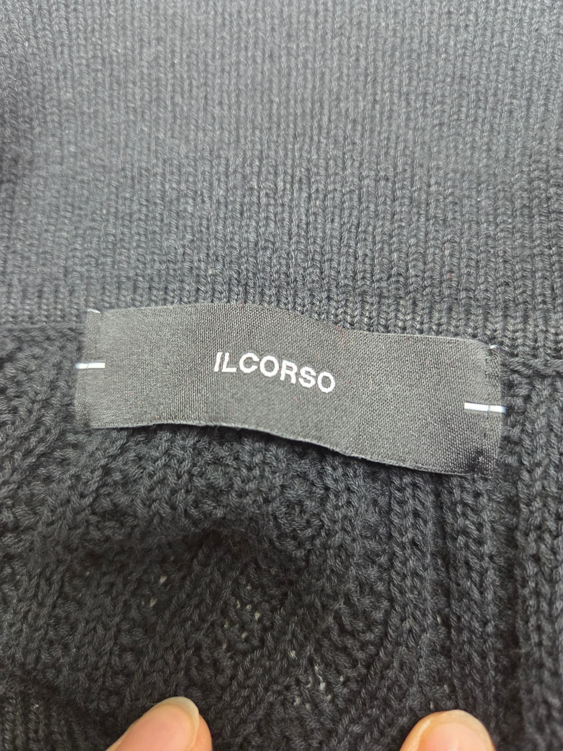 일꼬르소 니트 반팔 L 상품이미지2
