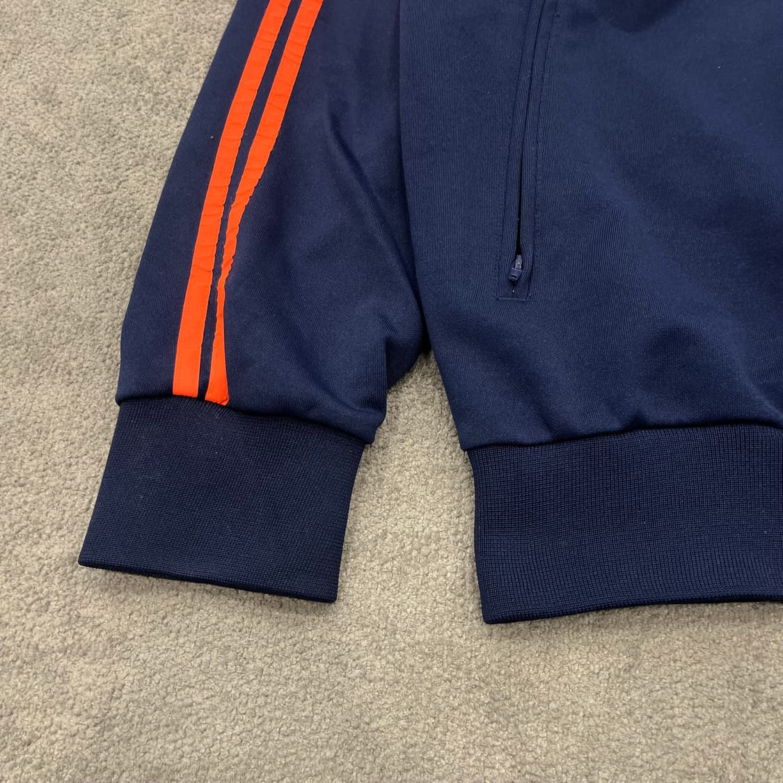 M 널디 네이비 오렌지 라인 트랙 자켓 상품이미지3